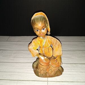 Vintage Dexter's Leewards Elf Pixie Drum Musician Collectible Figurine Hong Kong